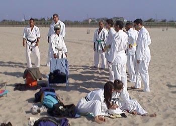 Kyoshi Paul with group