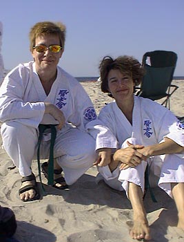 two women