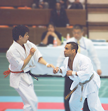 Kyoshi Paul Kumite